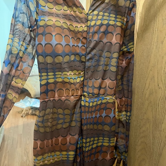 Multicolor bodysuit with a lot of details - Picture 3 of 6